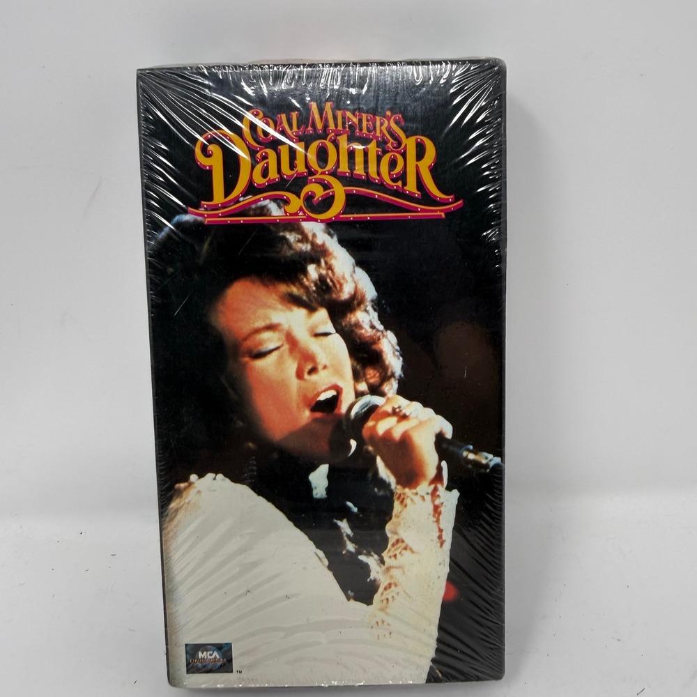 Coal Miners Daughter VHS 1990 MCA Home Video Sissy Spacek Loretta Lynn Sealed